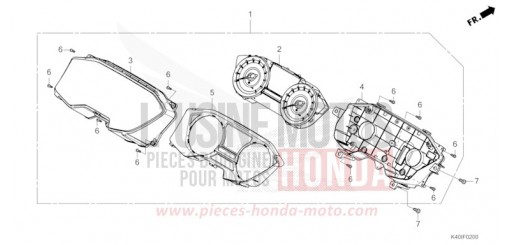 COMBINATION METER NSS125ADM de 2021